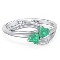 A "Couple" of Hearts Ring