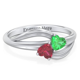 A "Couple" of Hearts Ring