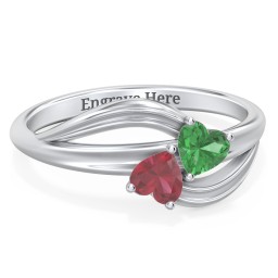 A "Couple" of Hearts Ring