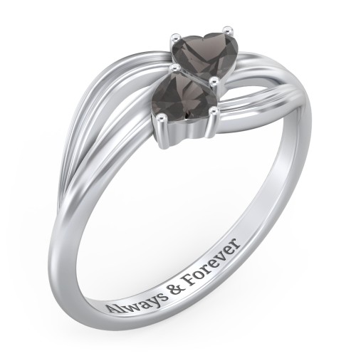 A "Couple" of Hearts Ring