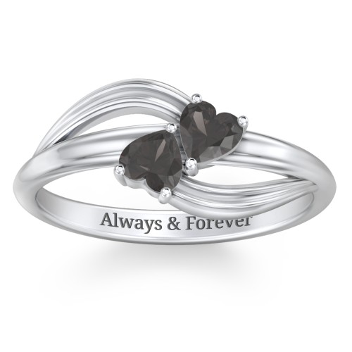 A "Couple" of Hearts Ring