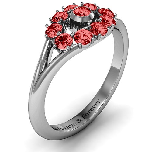 3 to 10 Stone "Solar" Ring