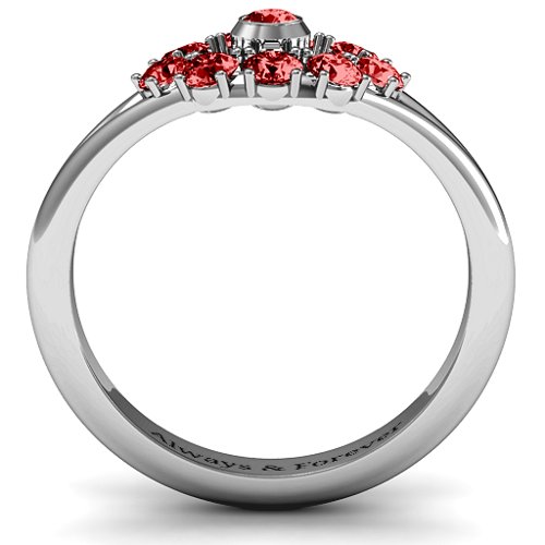 3 to 10 Stone "Solar" Ring