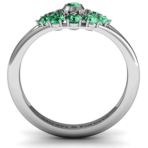 3 to 10 Stone "Solar" Ring