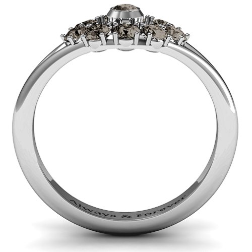 3 to 10 Stone "Solar" Ring