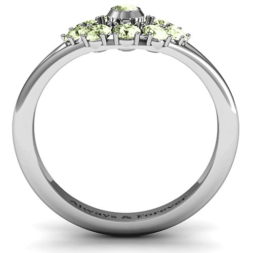 3 to 10 Stone "Solar" Ring