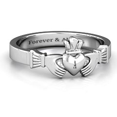 Classic Claddagh Ring – 9kt Yellow Gold