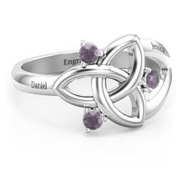 Siobhán Celtic Knot Ring