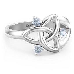 Siobhán Celtic Knot Ring