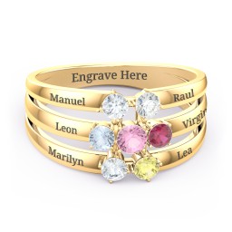 Spidra' Round Centre Ring