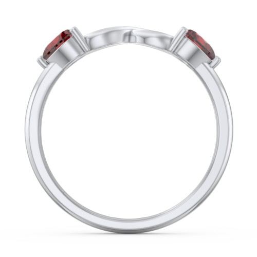 Two Hearts to Infinity Ring