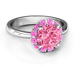 Victoria Single Halo Ring