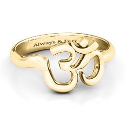 Om - Sound of Universe Ring