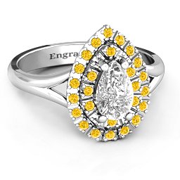 Cleopatra Double Halo Ring