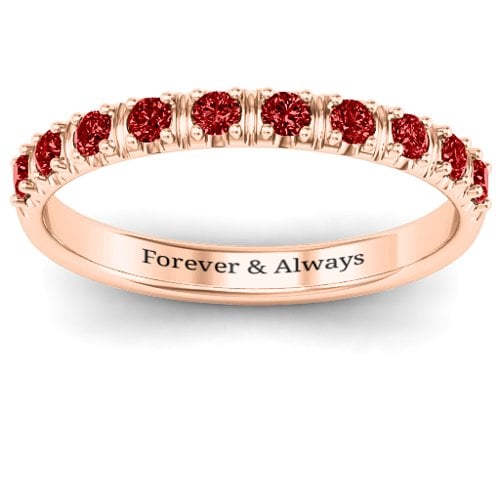 Magical Affinity Ring – 9kt Rose Gold with Garnet