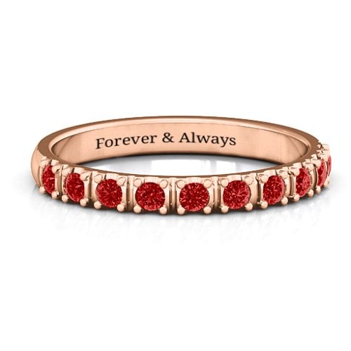 Magical Affinity Ring – 9kt Rose Gold with Garnet