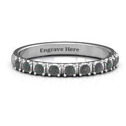Magical Affinity Ring in 925 Sterling Silver with Alexandrite