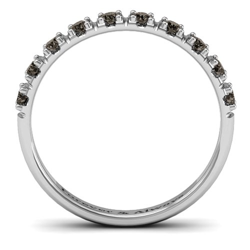 Magical Affinity Ring – Sterling Silver with Smokey Quartz