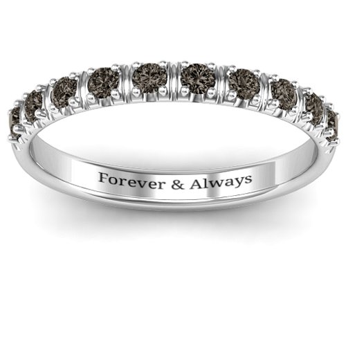Magical Affinity Ring – Sterling Silver with Smokey Quartz