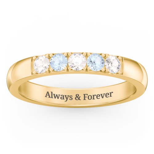3 - 11 Gemstone Affinity Ring
