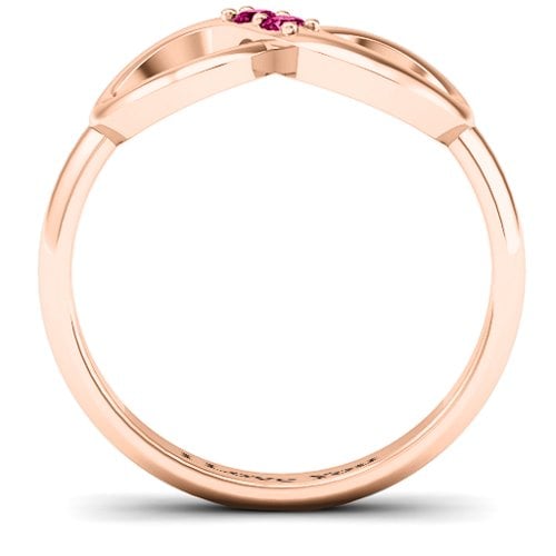 "Twosome" Infinity Ring