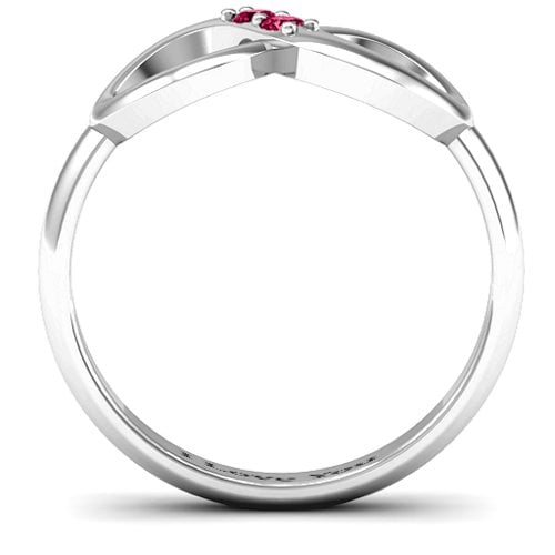 "Twosome" Infinity Ring
