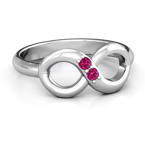 "Twosome" Infinity Ring