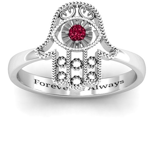 Protection Hamsa Ring
