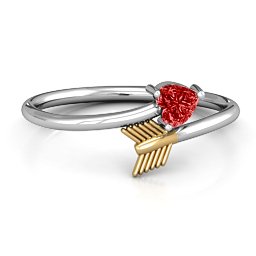 Heart & Arrow Ring
