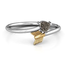 Heart & Arrow Ring