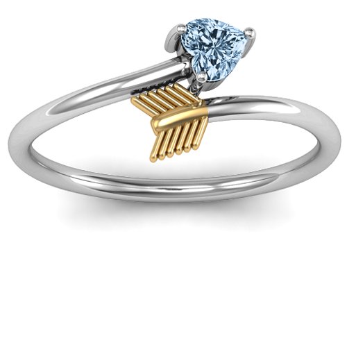 Heart & Arrow Ring