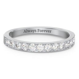 Classic Half Eternity Ring