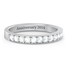 Classic Half Eternity Ring