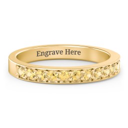 Classic Half Eternity Ring