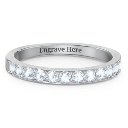 Classic Half Eternity Ring