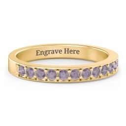 Classic Half Eternity Ring