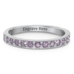 Classic Half Eternity Ring