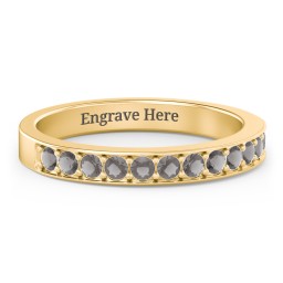 Classic Half Eternity Ring