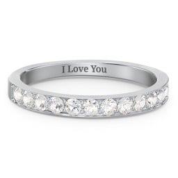 Classic Half Eternity Ring