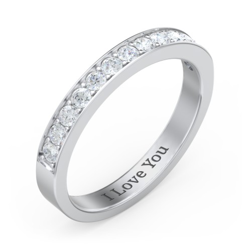 Classic Half Eternity Ring