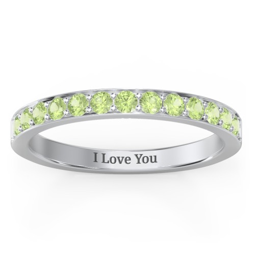 Classic Half Eternity Ring