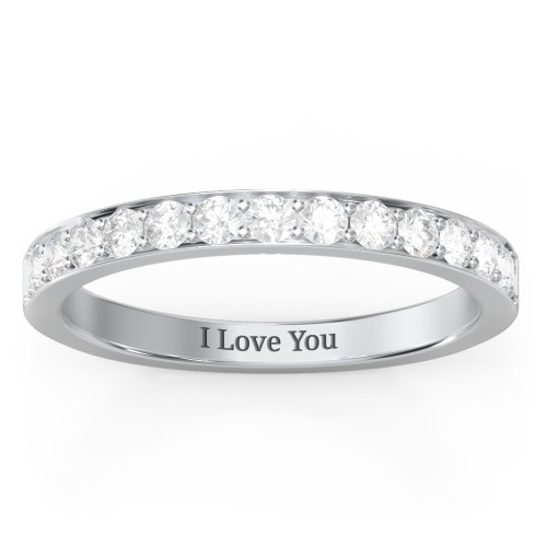 Classic Half Eternity Ring