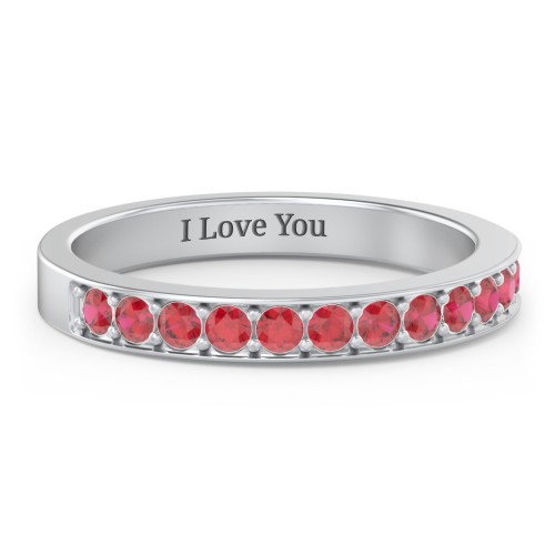 Classic Half Eternity Ring