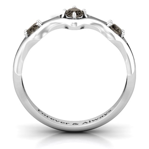 Wavy Trio Ring
