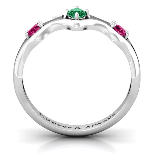 Wavy Trio Ring