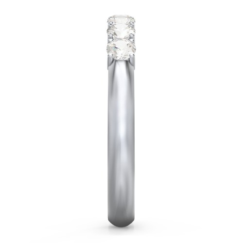 Band of Eternity Ring – Sterling Silver with Cubic Zirconia
