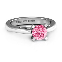 Adoration Solitaire Ring