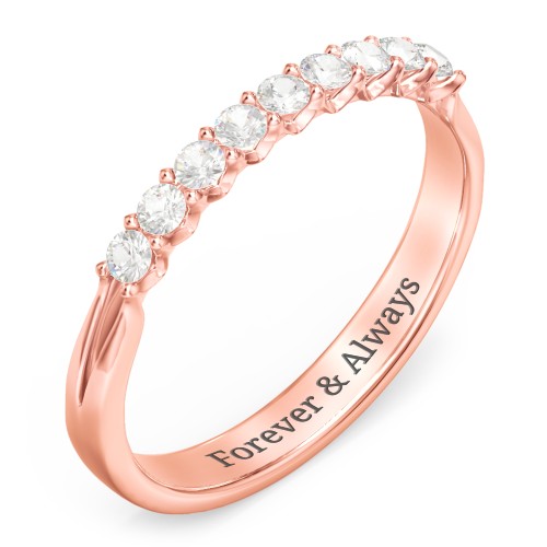 Glimmering Love Ring