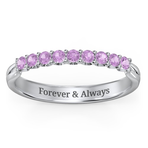 Glimmering Love Ring