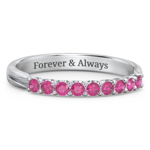 Glimmering Love Ring